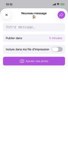 Envoie une pensée !