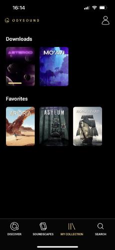 Favorites and downloads