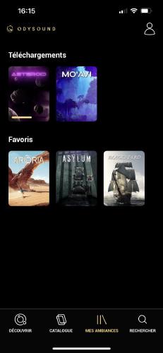 Favoris et téléchargements