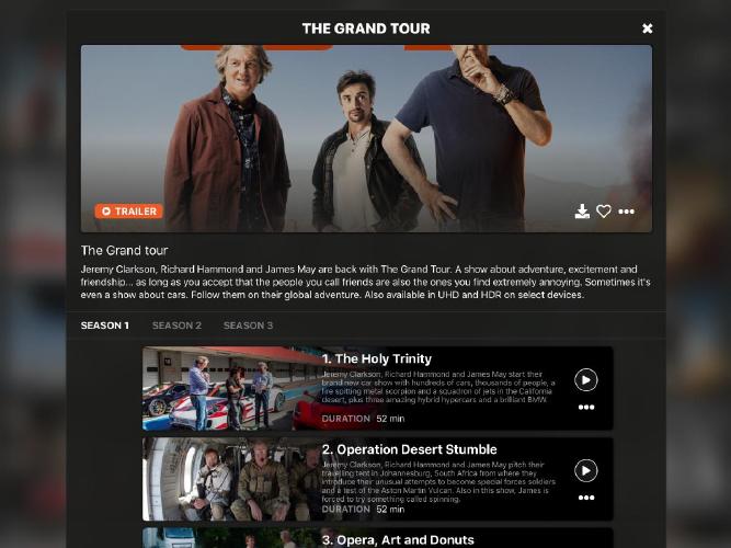 On-demand show